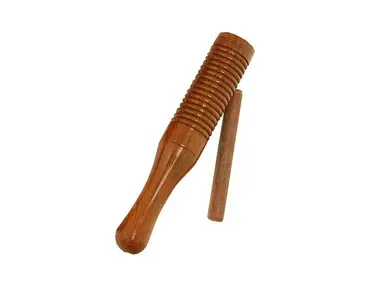 Dobani WAGS Wooden Single Bell Agogo with Mallet