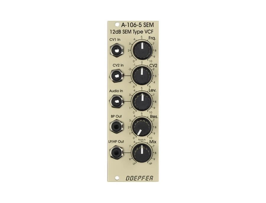 Doepfer A-106-5 12dB SEM Type Voltage Controlled Filter Special Edition