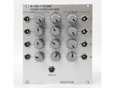 Doepfer A-135-1 VCMIX Voltage Controlled Mixer