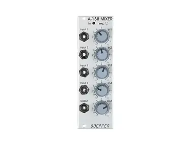 Doepfer A-138a "LIN" Mixer with Linear Pots