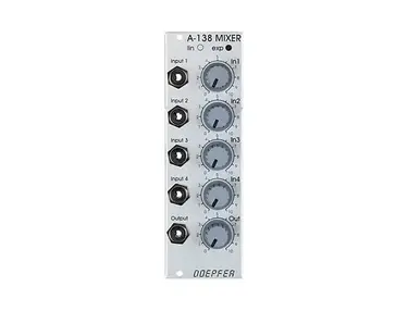 Doepfer A-138b "EXP" Mixer with Logarithmic Pots