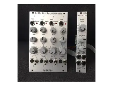 Doepfer A-138p / A-138o Performance Mixer Input and Output
