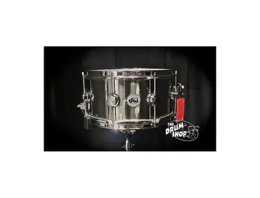DW Collector's Series Stainless Steel 6.5x13" Snare Drum