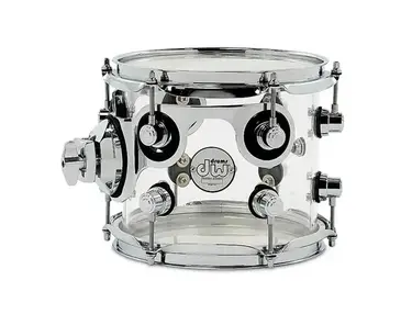 DW Design Series Acrylic 7x8" Rack Tom