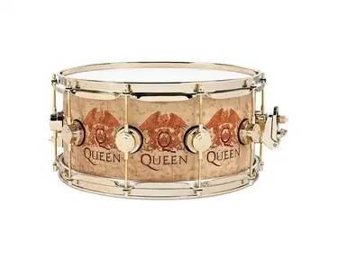 DW DREX6514SSG-QU Collector's Series Roger Taylor / Queen Signature Icon 6.5x14" Snare Drum