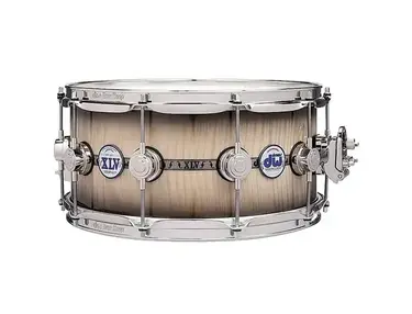 DW DREX6514SSK45AB Collector's Exotic 45th Anniversary Norwegian Spruce 6.5x14" Snare Drum