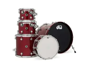 DW DWe Acoustic/Electronic Convertible 10/12/16/22/6.5x14" 5pc Drum Kit with Electronic Cymbals & Hardware