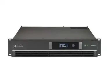 Dynacord C2800FDI 2-Channel 1400-Watt Power Amplifier with DSP