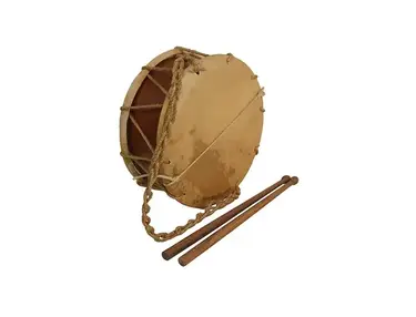Early Music Shop TB09 Tabor Drum with Sticks - 9"