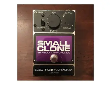 Electro-Harmonix Small Clone Full Chorus Pedal 1980s - What To