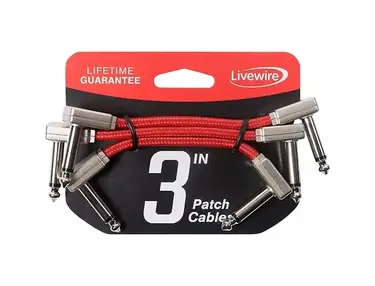 Livewire Braided Patch Cables 3-Pack