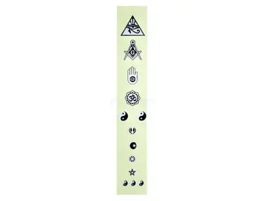 Jockomo Religion Symbols Fret Markers