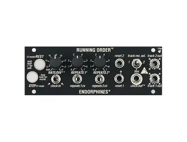Endorphin.es Running Order 1U Eurorack Synth Module