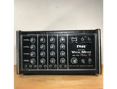 Evans MA-100 Solid State Vocal Mixer Deluxe