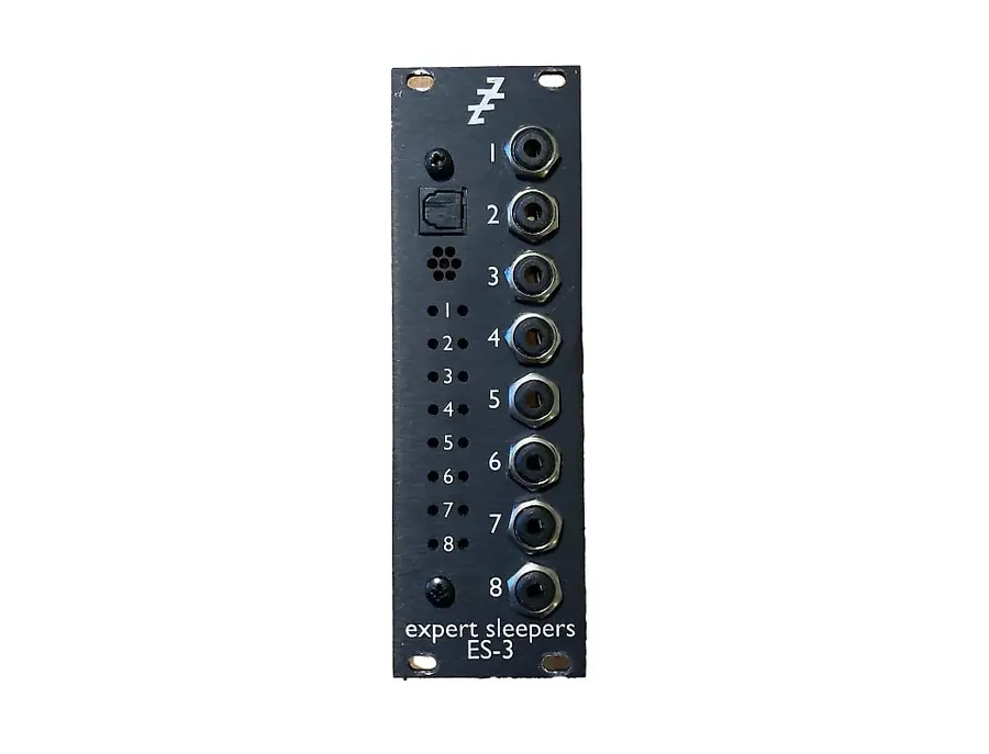 Module Light Synth Expert Sleepers ES-3 MK2 Lightpipe / CV Interface Eurorack Synth Module ...