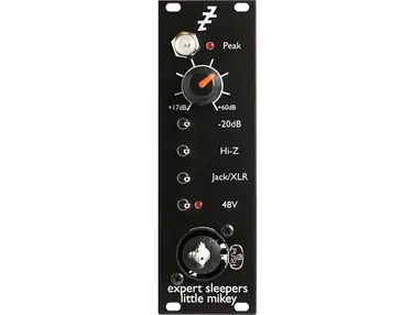 Expert Sleepers Little Mikey Preamp Eurorack Synth Module