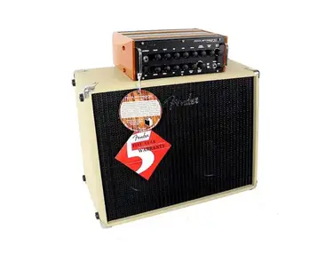 Fender Acoustasonic Ultralight 2-Channel 2 x 125-Watt 2x8" Stereo Acoustic Guitar Amp Half Stack