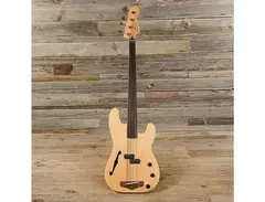 Fender PBAC-100 FL Electric-Acoustic Fretless Precision Bass MIJ