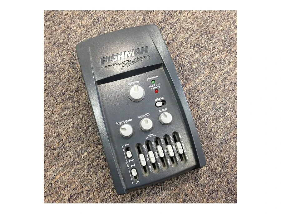 Fishman Pro EQ Platinum 5-Band EQ - What To Know & Where To Buy Fishman Pro EQ Platinum 5-Band EQ - What To Know & Where To Buy