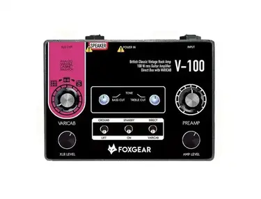 Foxgear V-100 100-Watt Pedalboard Guitar Amp