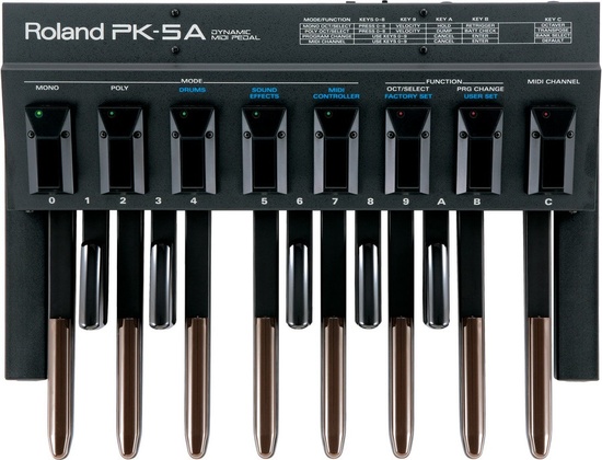 Roland PK-5A Dynamic MIDI Pedal - ranked #19 in MIDI Foot 