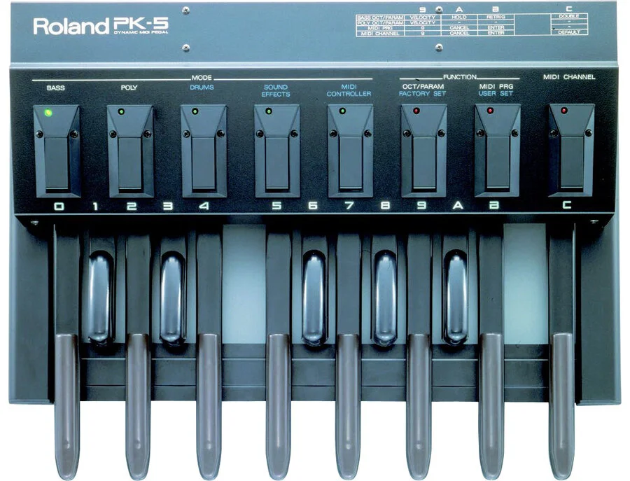 Roland PK5 Dynamic MIDI Pedal - Best Deals, Reviews, & Pro Users |  Equipboard