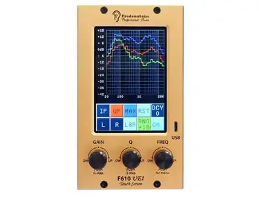 Fredenstein F610 UE1 500 Series Touch Screen Equalizer Module