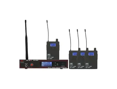 Galaxy Audio AS-1100-4D Any Spot Wireless Personal Monitor System Pack - D Band (584-607 MHz)
