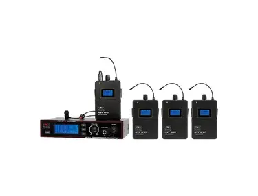 Galaxy Audio AS-1400-4M Any Spot Wireless In-Ear Monitor System (4 Receivers)