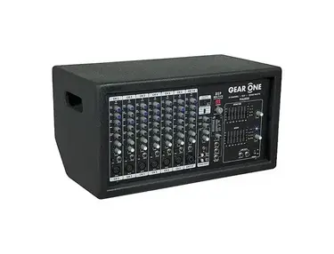 Gear One PA2400 8-Channel 2x400-Watt Powered Mixer