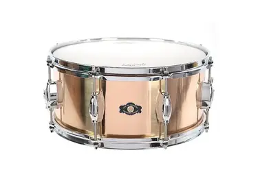 George Way 6.5x14" The Indy Medium Weight Bronze Snare Drum