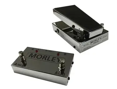 Morley 50th Anniversary Limited Edition Mini Power Wah Chrome Boxed Set and ABY Pedals Bundle