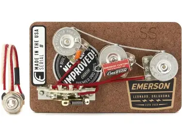 Emerson Custom Prewired Blender Kit for PRS Silver Sky