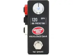 Disaster Area Designs micro.clock Gen4 MIDI Tap Tempo and Clock Source