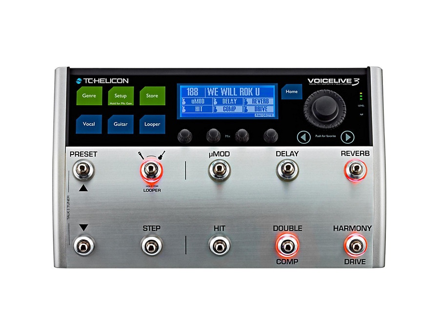 TC Helicon VoiceLive 3 Multi Effects Pedal - ranked #41 in Multi Effects  Pedals | Equipboard