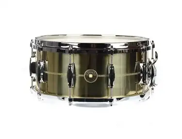 Gretsch G4164SB USA Solid Spun Brass 6.5x14" 10-Lug Snare Drum