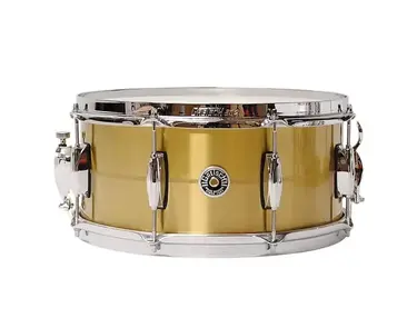 Gretsch GB4167BBR Brooklyn Bell Brass 6.5x14" 8-Lug Snare Drum
