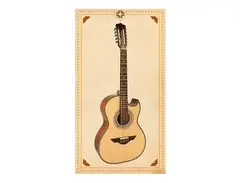 H. Jimenez LBQ1E El Estandar Acoustic-Electric Bajo Quinto main image