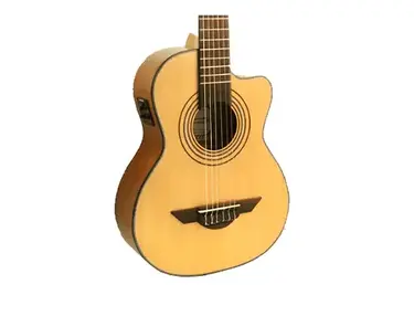 H. Jimenez LG3CE El Maestro Bajo Quinto with Cutaway and Electronics