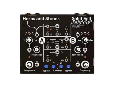 Herbs and Stones Solid Felt Desktop Stereo Multimode Analog Filter