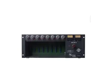 Heritage Audio MCM-8 8-Slot Powered 500 Series Rack with 10-Channel Mixer