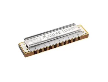 Hohner 1896BX-A Marine Band 1896 Classic Harmonica - Key of A