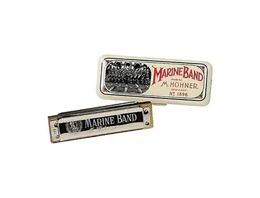 Hohner 1896BX-BN Marine Band 1896 Classic Harmonica - Key of B