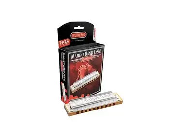 Hohner 1896BX-G Marine Band 1896 Classic Harmonica - Key of G