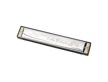 Hohner 455BX-EF Echo Celeste Harmonica - Key of Eb