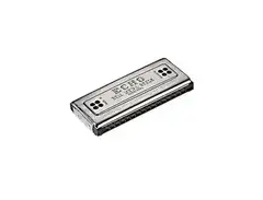 Hohner 54/64 Echo Harp Tremolo Harmonica - Key of C & G main image