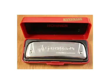Hohner 542BL-B Progressive Series Golden Melody Harmonica - Key of B