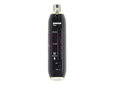 Shure x2u XLR to USB adapter/mic preamp