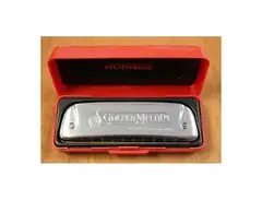 Hohner 542BL-F Progressive Series Golden Melody Harmonica - Key of F main image