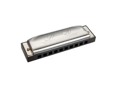 Hohner 560PBX-F Progressive Series 560 Special 20 Harmonica - Key of F